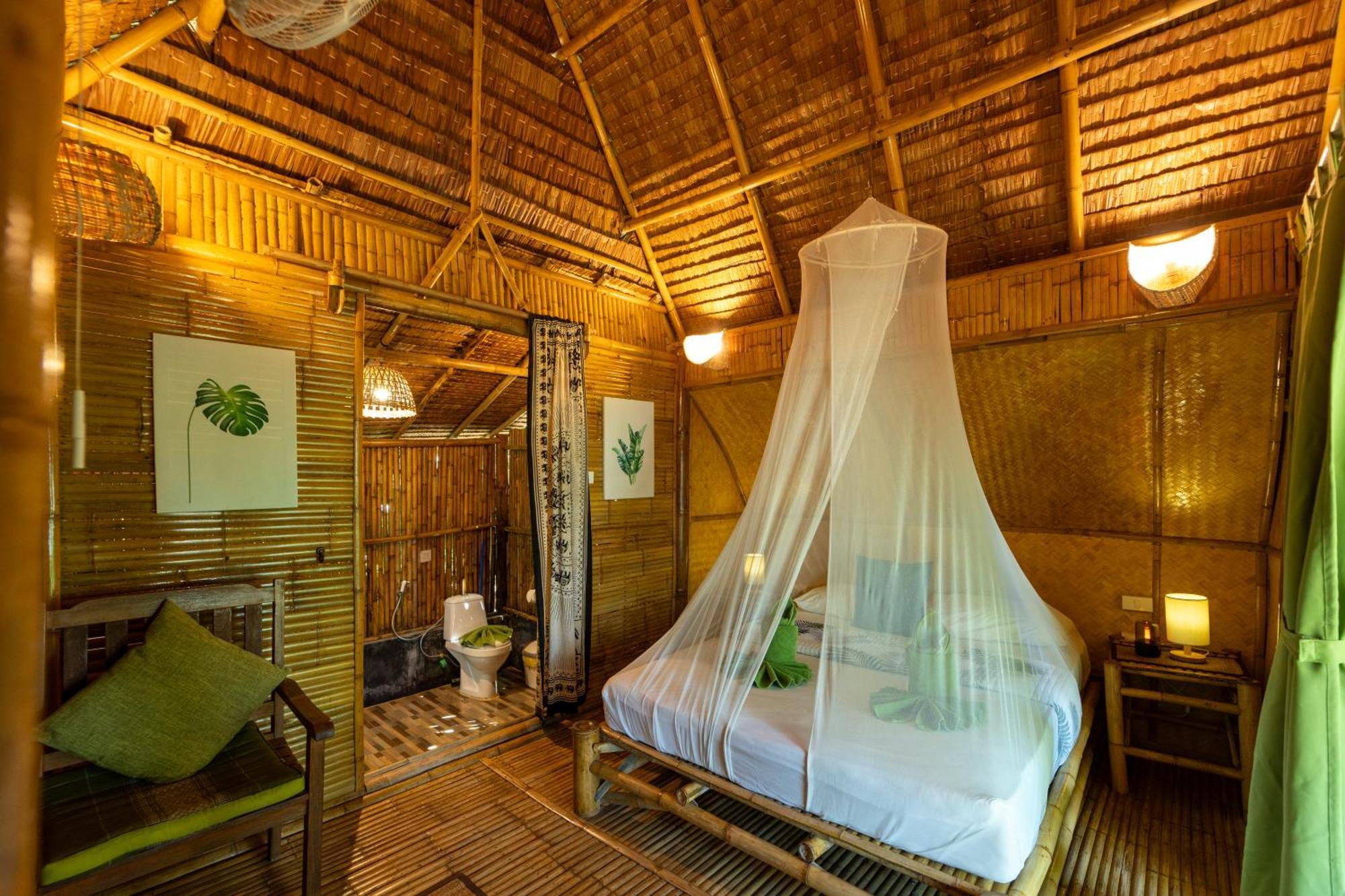 Bamboo Bay Eco Resort Srithanu Exteriör bild